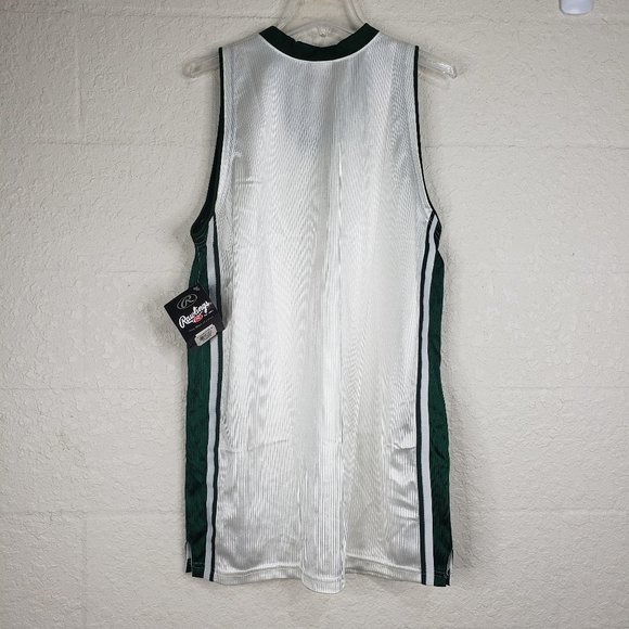 NWT Rawlings Green/White/Cream Basketball Jersey L - Picture 8 of 16